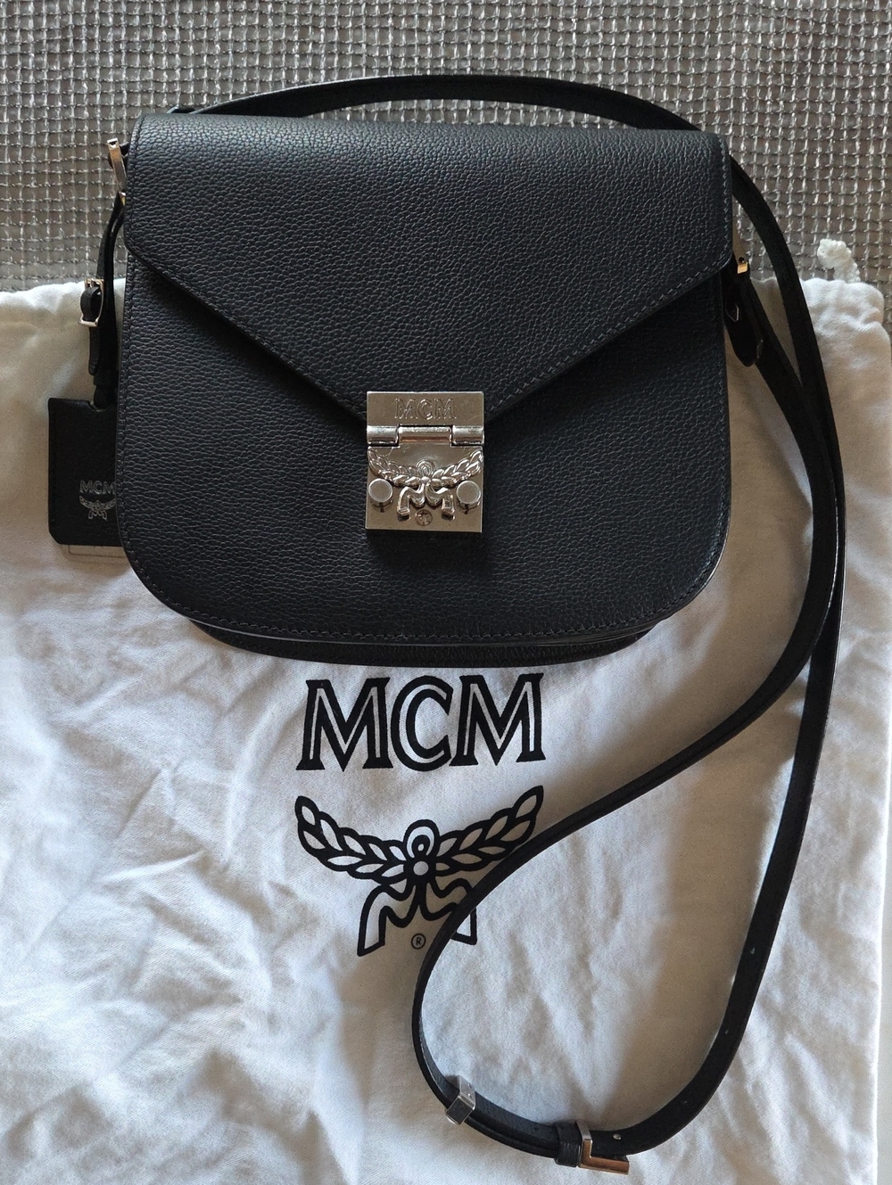 MCM Leather Crossbody Bag